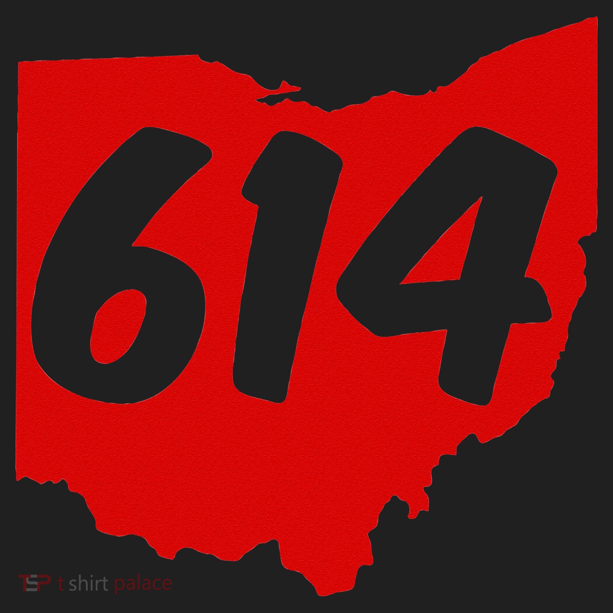 Columbus Ohio 614 Area Code 614 Golf Towel