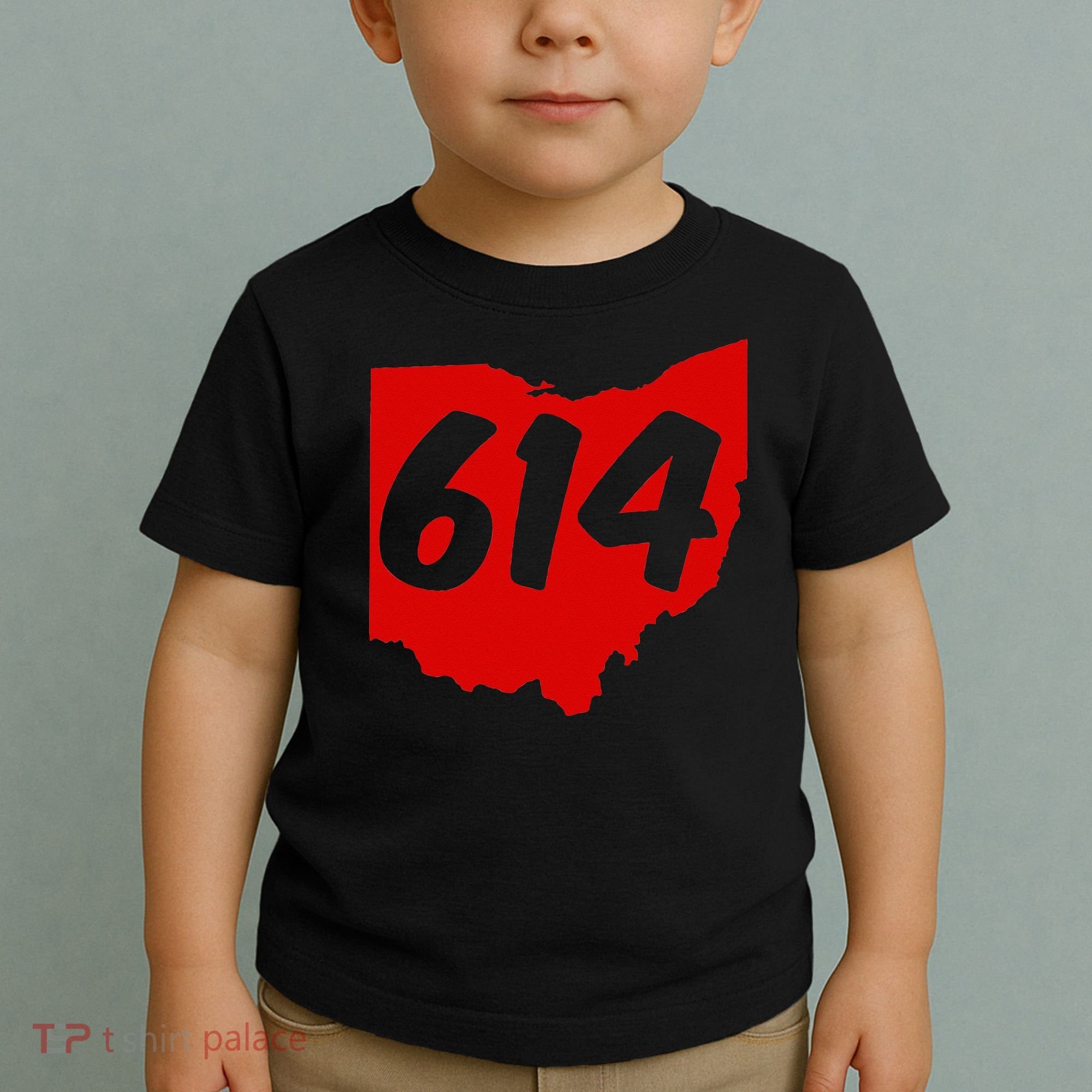Columbus Ohio 614 Area Code 614 Toddler T-Shirt