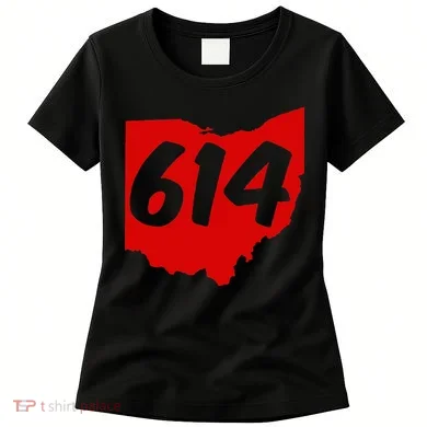 Columbus Ohio 614 Area Code 614 Women's T-Shirt