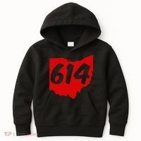 Columbus Ohio 614 Area Code 614 Kids Hoodie thumb 0
