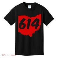 Columbus Ohio 614 Area Code 614 Kids T-Shirt thumb 0