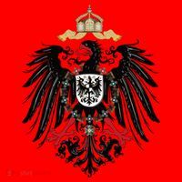 Coat Of Arms German Empire Imperial Eagle 1889 Santa Hat thumb 1