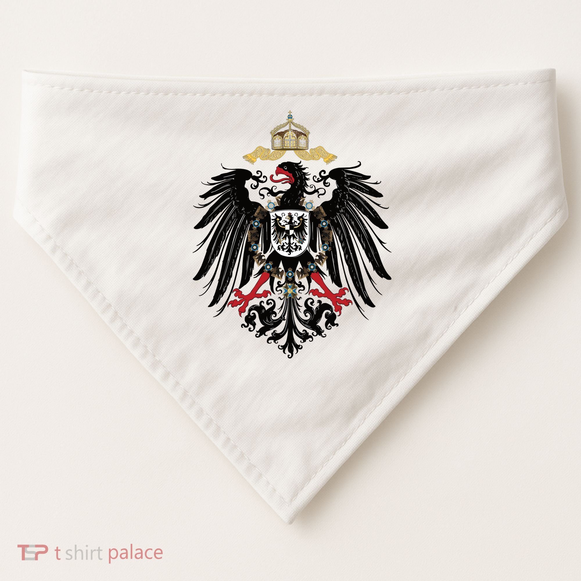 Coat Of Arms German Empire Imperial Eagle 1889 USA-Made Doggie Bandana