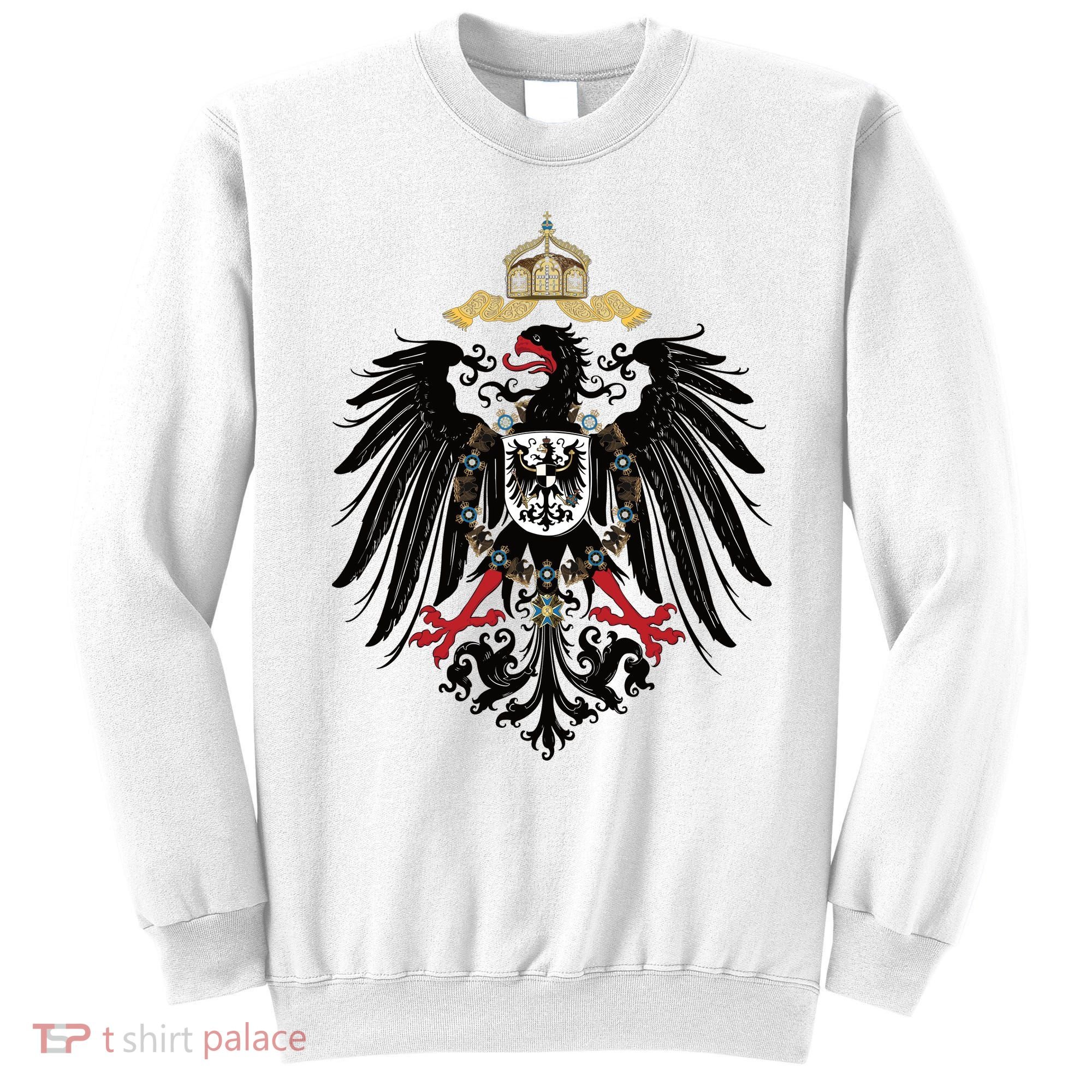 Coat Of Arms German Empire Imperial Eagle 1889 Sweatshirt
