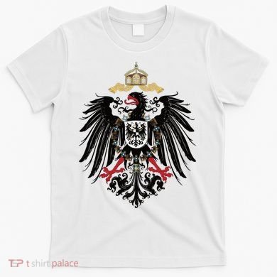 Coat Of Arms German Empire Imperial Eagle 1889 T-Shirt