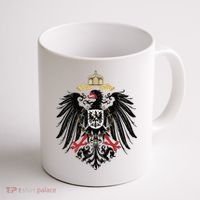 Coat Of Arms German Empire Imperial Eagle 1889 Coffee Mug thumb 1