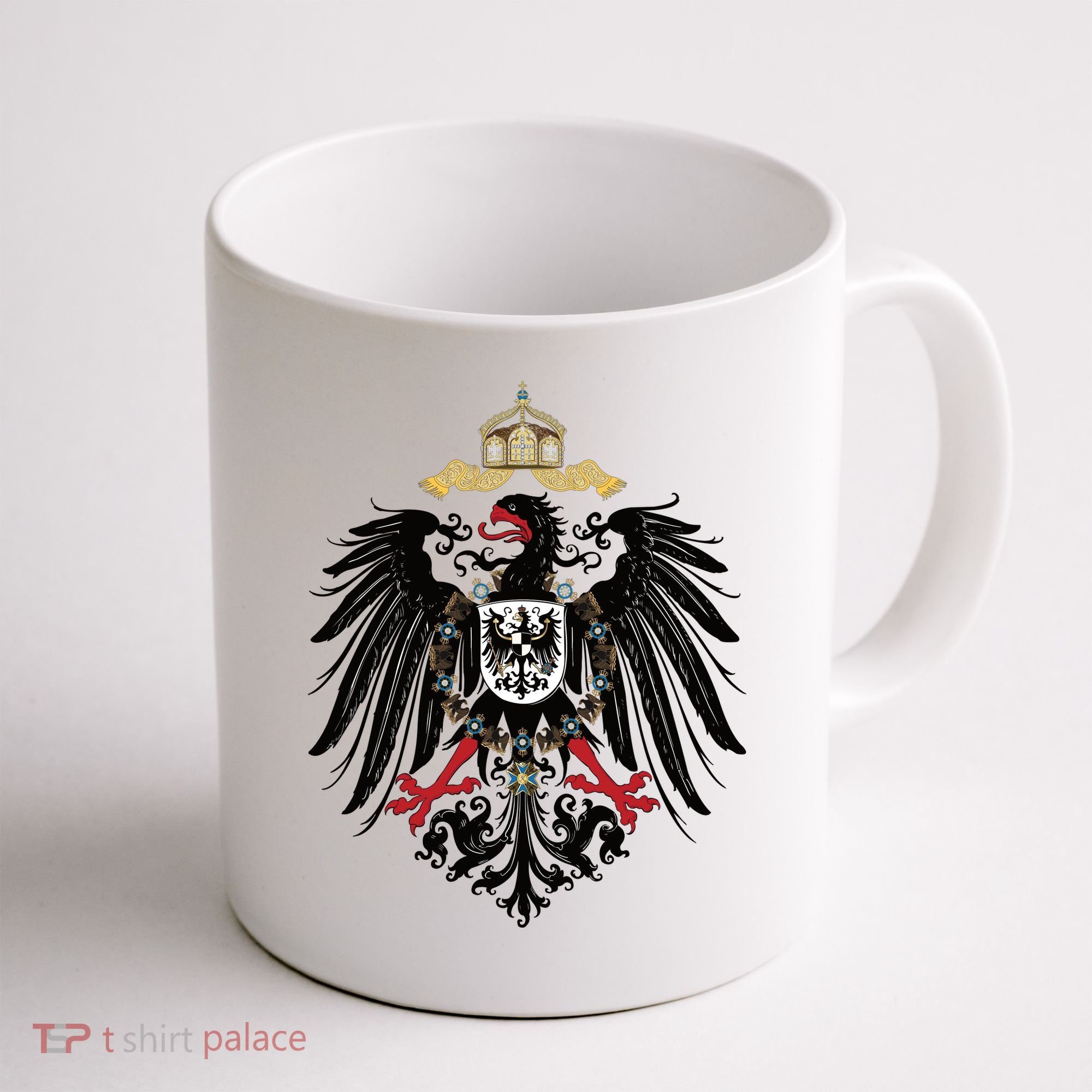 Coat Of Arms German Empire Imperial Eagle 1889 Coffee Mug