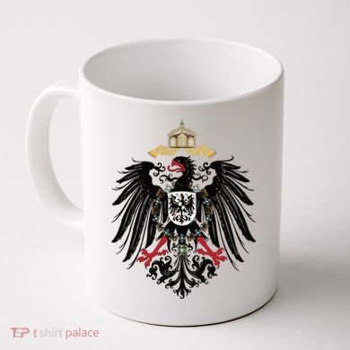 Coat Of Arms German Empire Imperial Eagle 1889 Coffee Mug