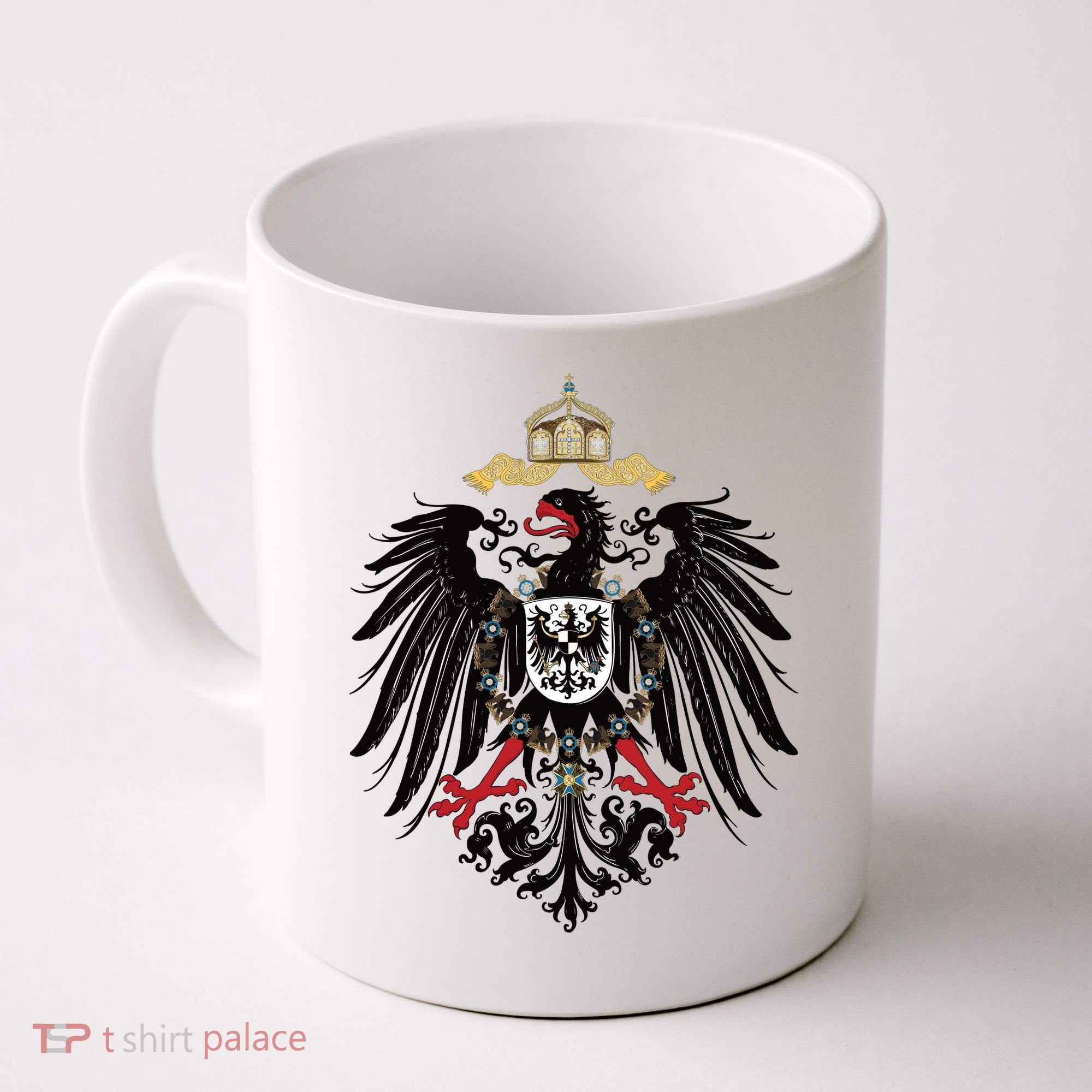 Coat Of Arms German Empire Imperial Eagle 1889 Coffee Mug