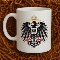 Coat Of Arms German Empire Imperial Eagle 1889 Coffee Mug thumb 2