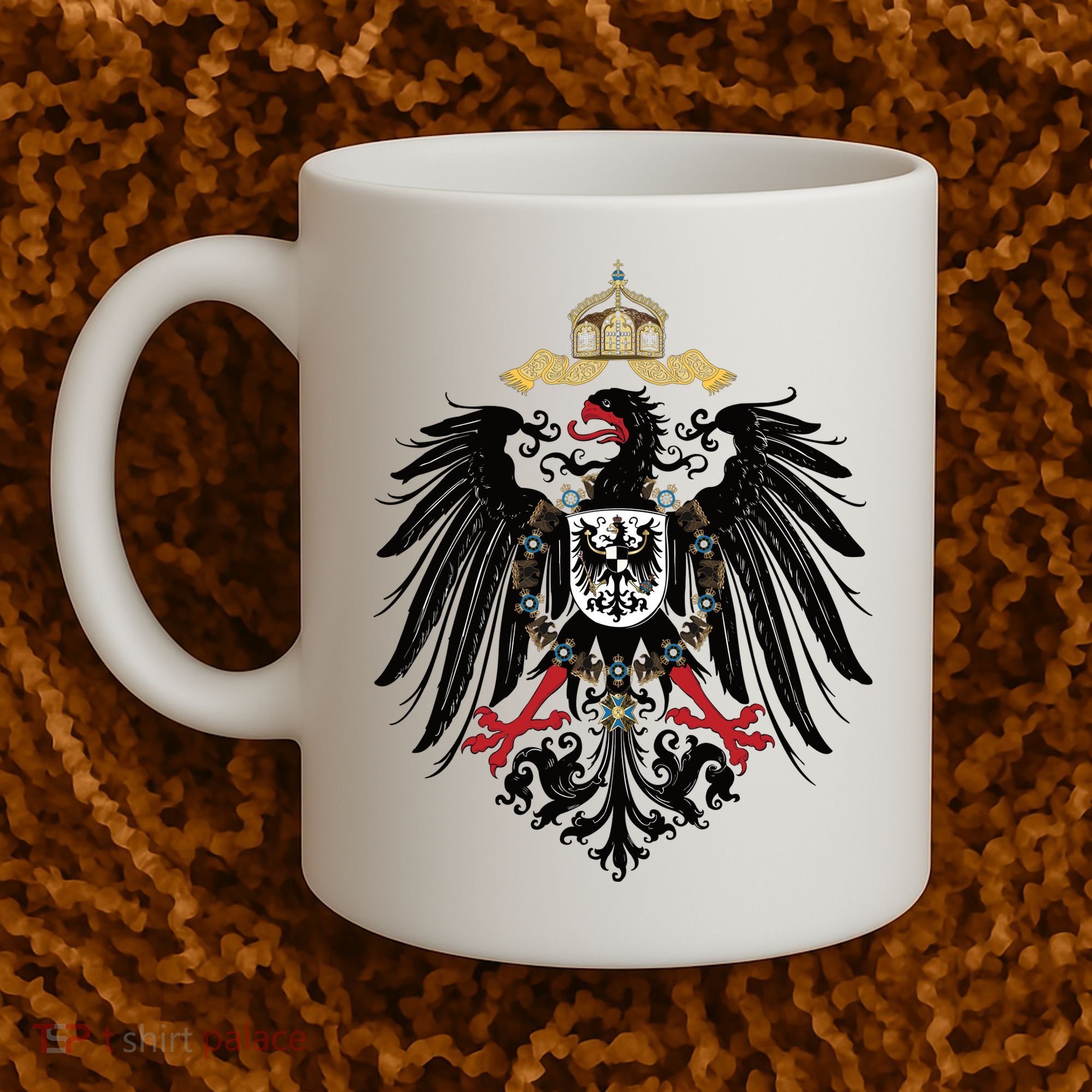 Coat Of Arms German Empire Imperial Eagle 1889 Coffee Mug