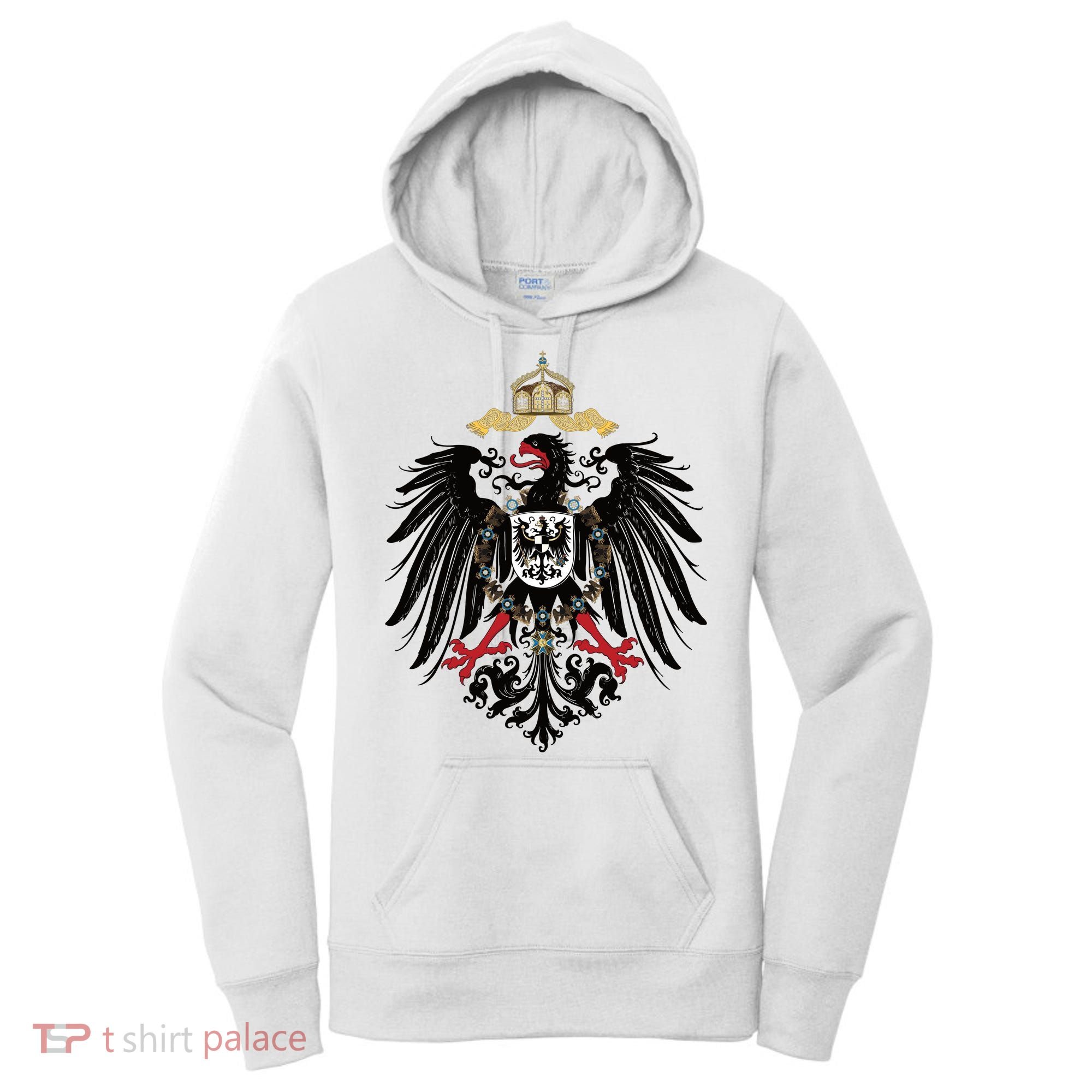 Coat Of Arms German Empire Imperial Eagle 1889 Women's Hoodie