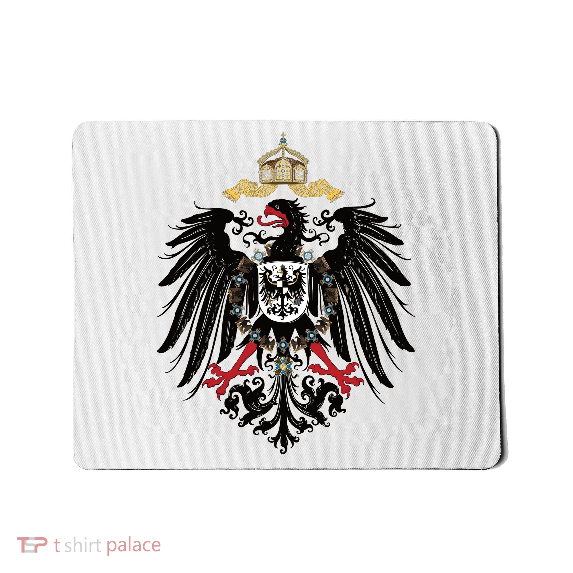 Coat Of Arms German Empire Imperial Eagle 1889 Mousepad
