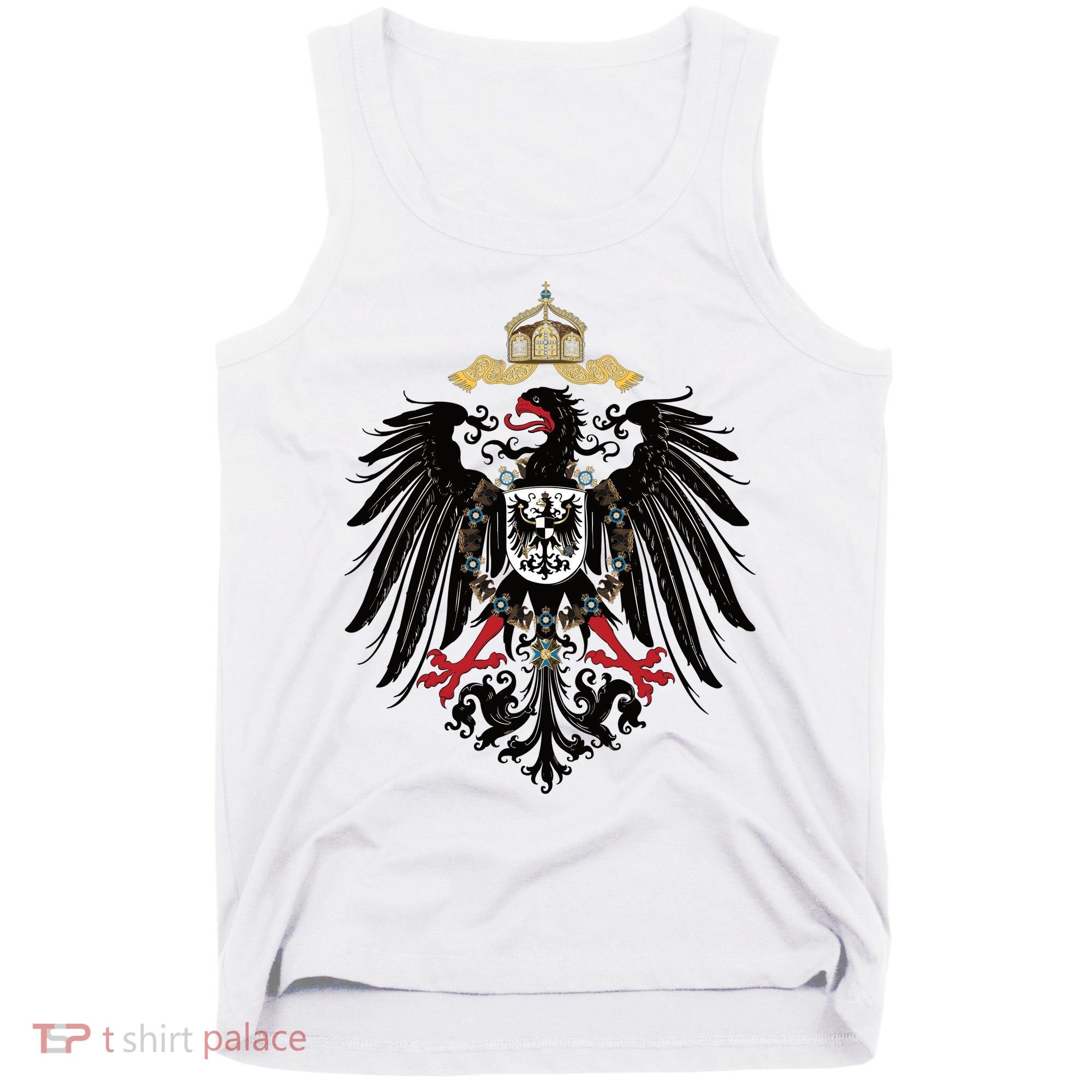Coat Of Arms German Empire Imperial Eagle 1889 Tank Top