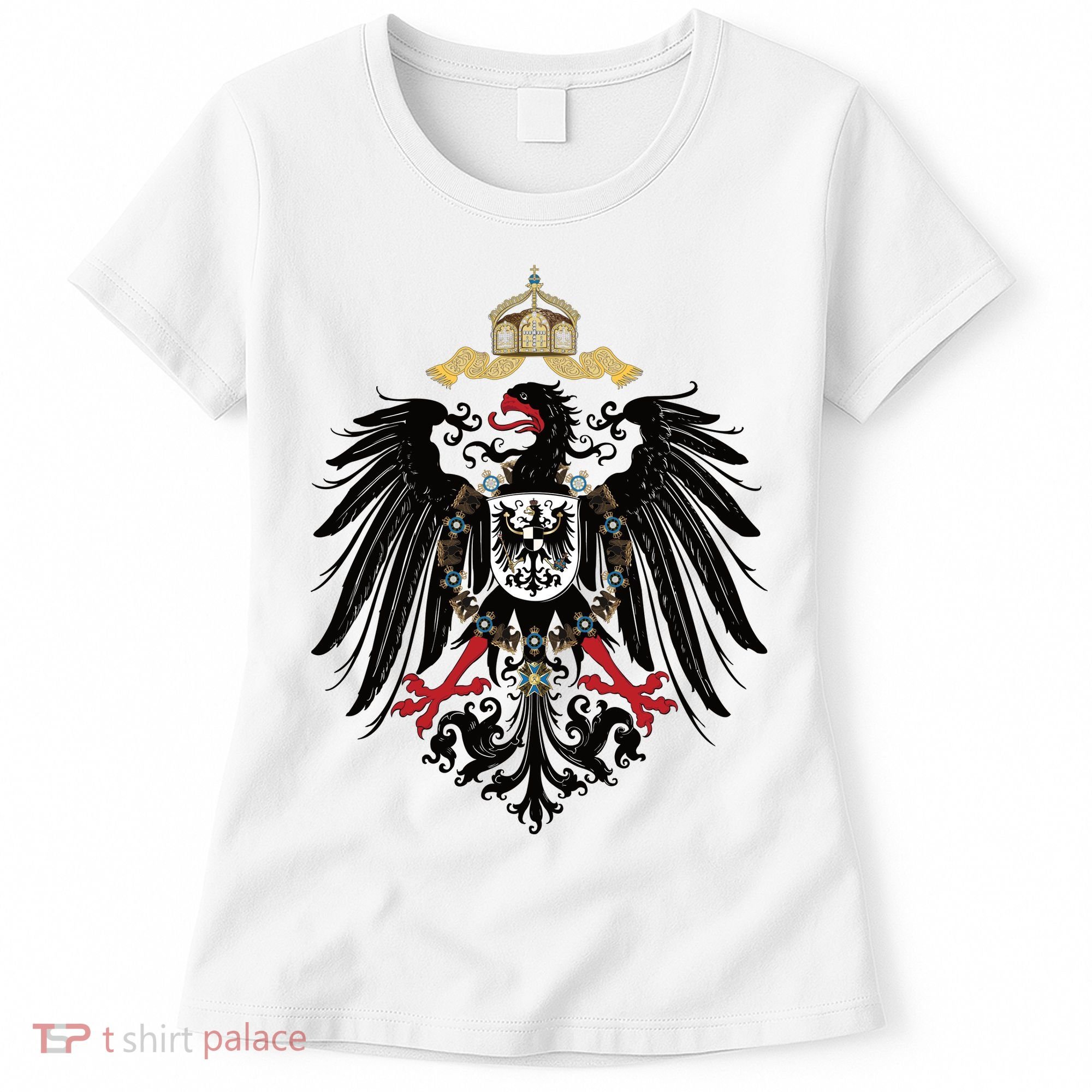 Coat Of Arms German Empire Imperial Eagle 1889 Women's T-Shirt
