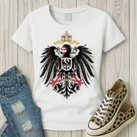 Coat Of Arms German Empire Imperial Eagle 1889 Women's T-Shirt thumb 3