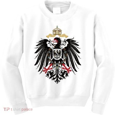 Coat Of Arms German Empire Imperial Eagle 1889 Kids Sweatshirt