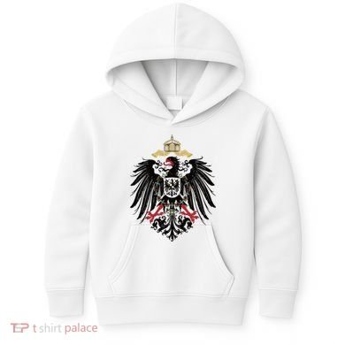 Coat Of Arms German Empire Imperial Eagle 1889 Kids Hoodie