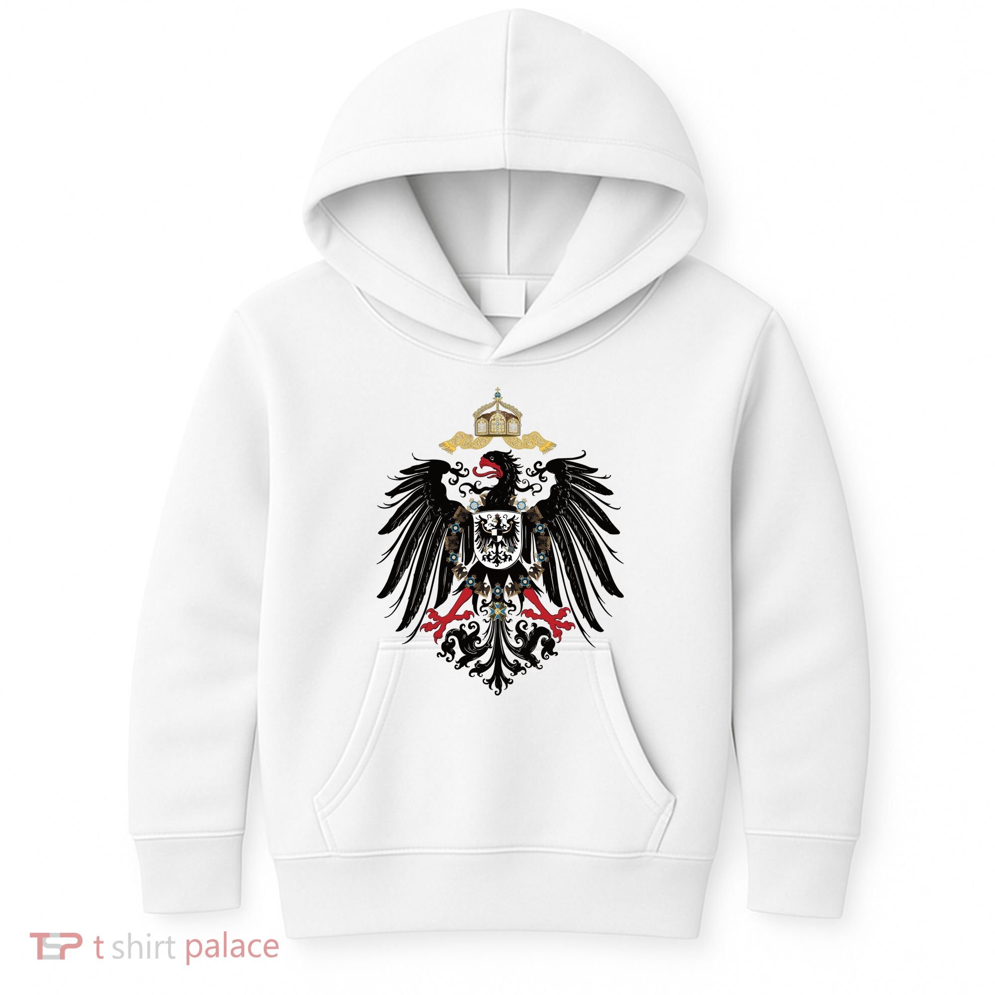 Coat Of Arms German Empire Imperial Eagle 1889 Kids Hoodie