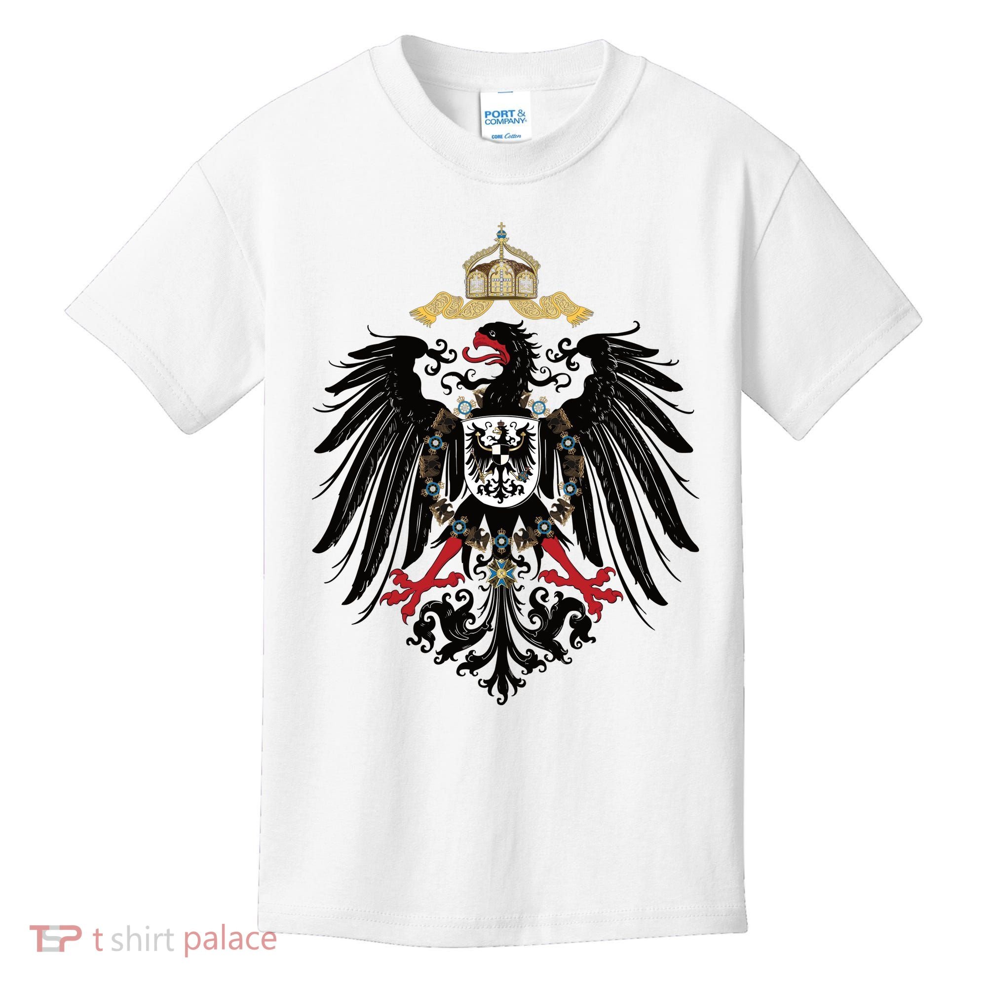 Coat Of Arms German Empire Imperial Eagle 1889 Kids T-Shirt