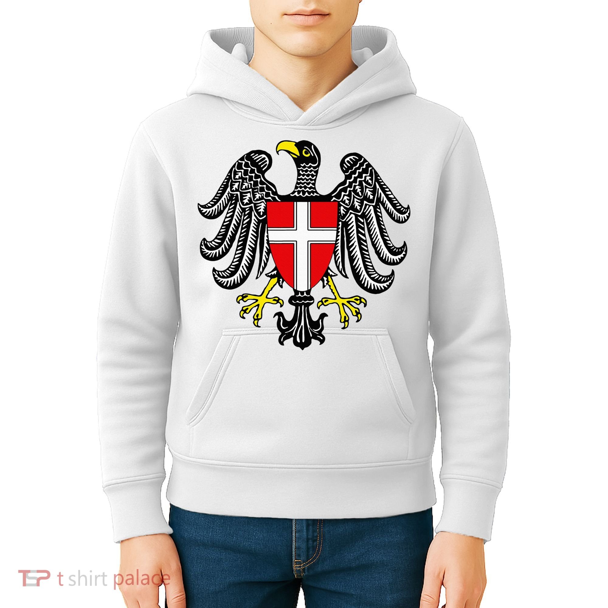 Coat Of Arms Of Vienna Austria Kids Hoodie