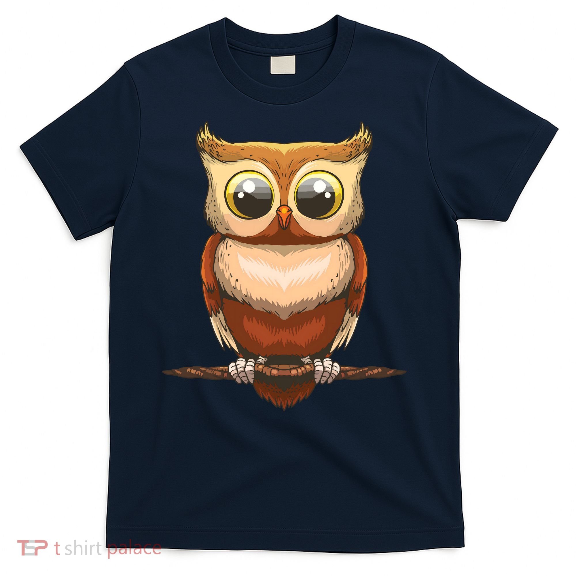 Cute Owl Art For Men Women Boy Girl Owl Lovers T-Shirt