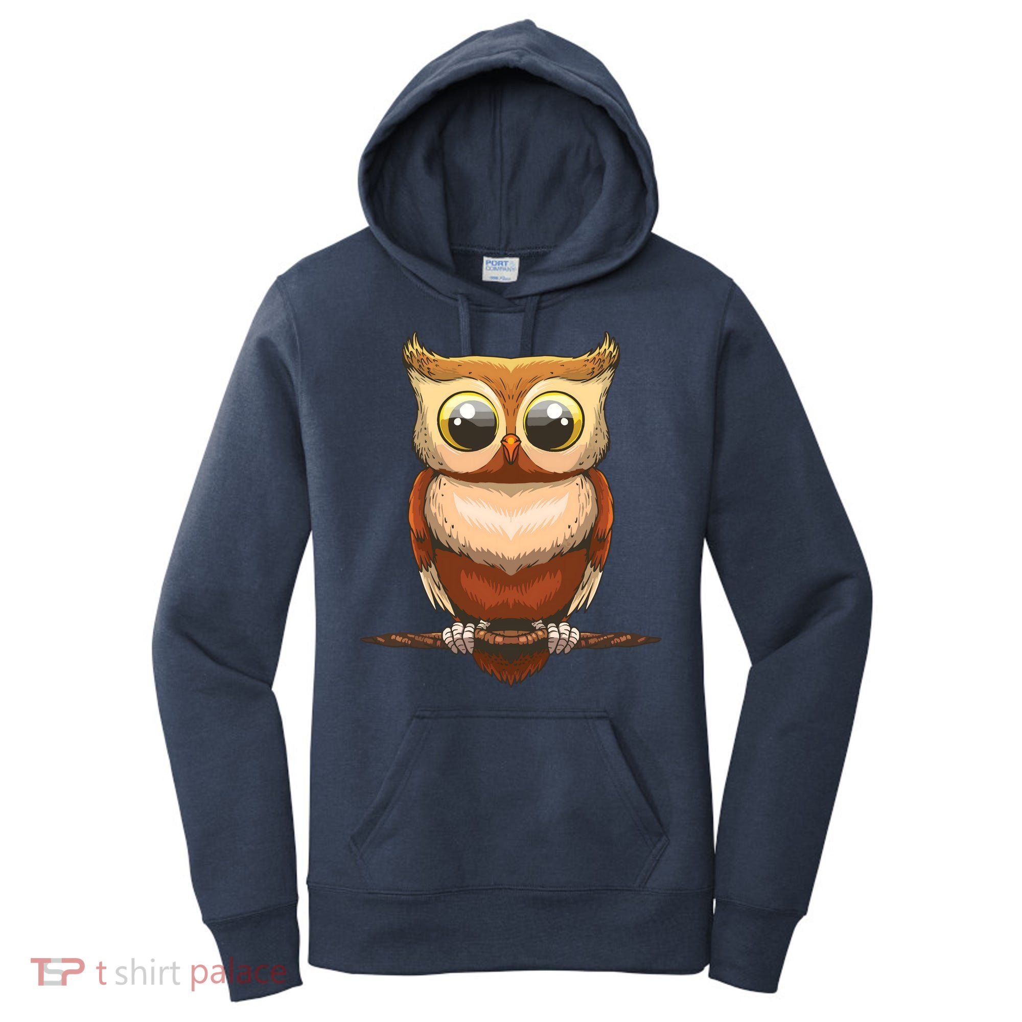 Cute Owl Art For Men Women Boy Girl Owl Lovers Women's Hoodie