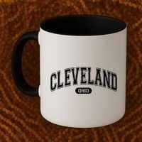 Cleveland Ohio Area Code 216 Front And Back Coffee Mug thumb 2