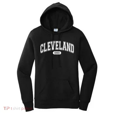 Cleveland Ohio Area Code 216 Front And Back Women's Hoodie