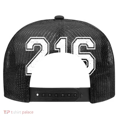 Cleveland Ohio Area Code 216 Front And Back Hat back
