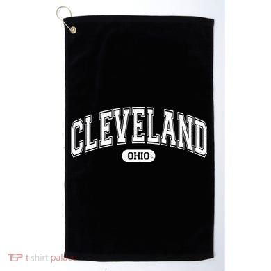 Cleveland Ohio Area Code 216 Front And Back Golf Towel