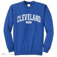 Cleveland Ohio Area Code 216 Front And Back Sweatshirt thumb 0