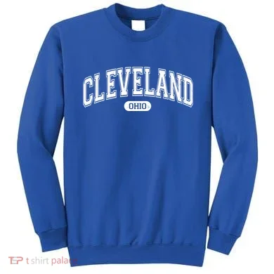 Cleveland Ohio Area Code 216 Front And Back Sweatshirt