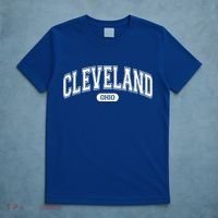 Cleveland Ohio Area Code 216 Front And Back T-Shirt thumb 5