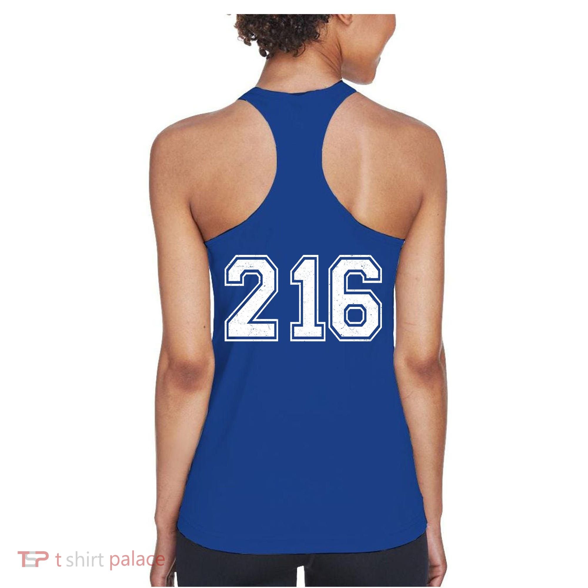 Cleveland Ohio Area Code 216 Front And Back Women's Tank Top