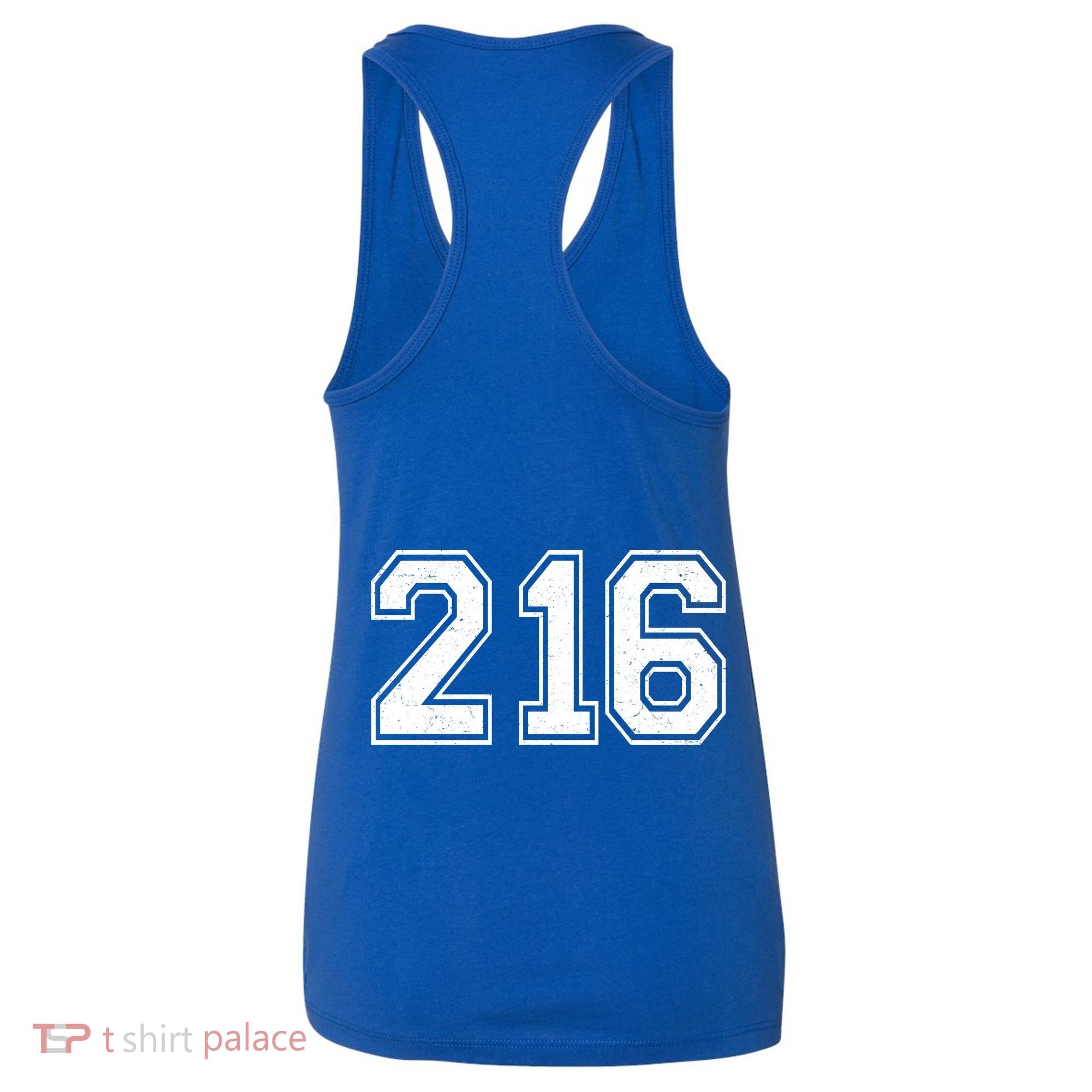 Cleveland Ohio Area Code 216 Front And Back Women's Tank Top