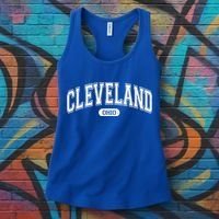 Cleveland Ohio Area Code 216 Front And Back Women's Tank Top thumb 3