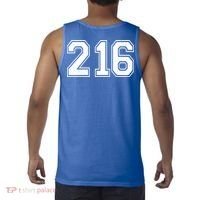 Cleveland Ohio Area Code 216 Front And Back Tank Top thumb 1