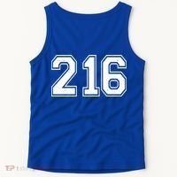 Cleveland Ohio Area Code 216 Front And Back Tank Top thumb 5