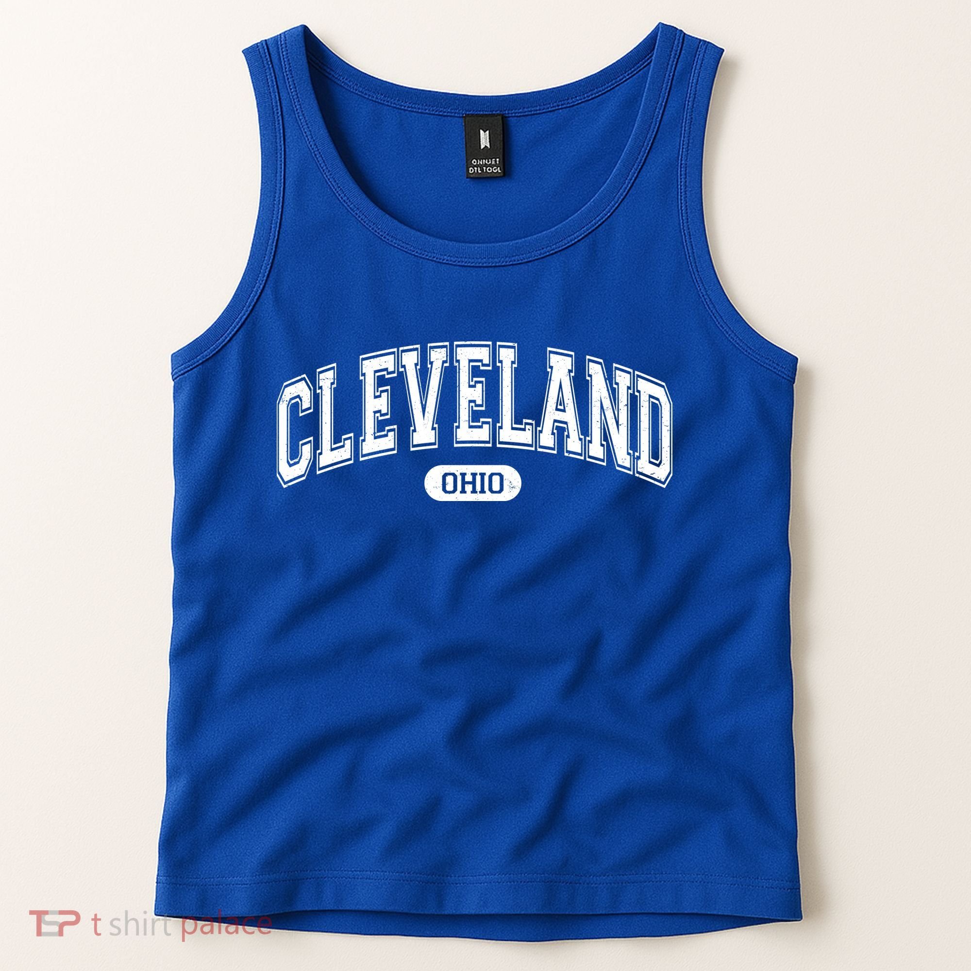 Cleveland Ohio Area Code 216 Front And Back Tank Top