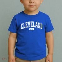 Cleveland Ohio Area Code 216 Front And Back Toddler T-Shirt thumb 2