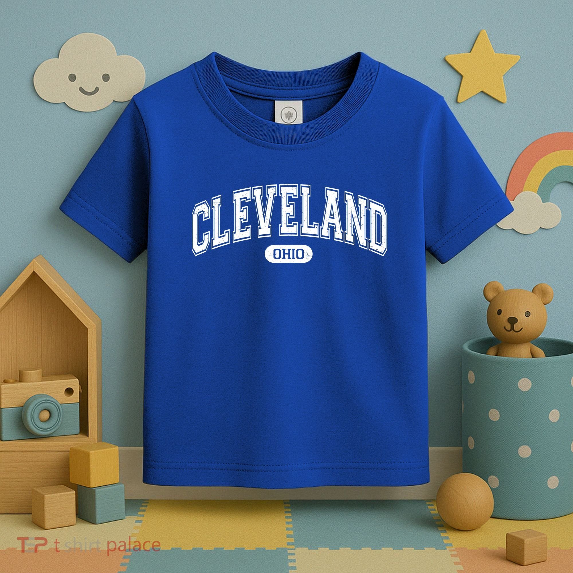 Cleveland Ohio Area Code 216 Front And Back Toddler T-Shirt