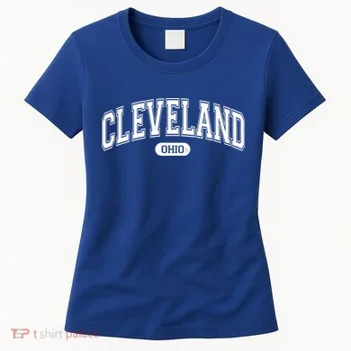 Cleveland Ohio Area Code 216 Front And Back Women's T-Shirt