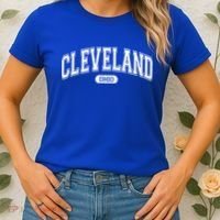 Cleveland Ohio Area Code 216 Front And Back Women's T-Shirt thumb 2