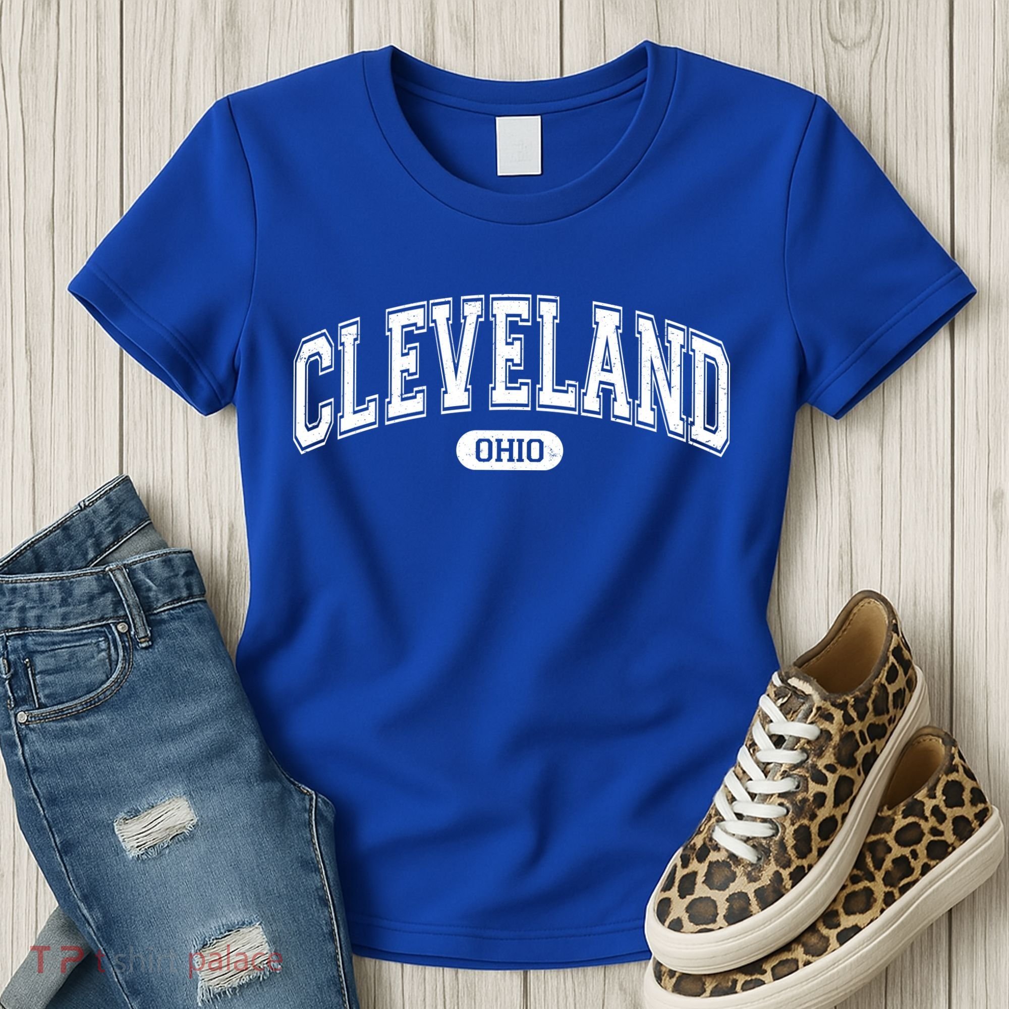 Cleveland Ohio Area Code 216 Front And Back Women's T-Shirt