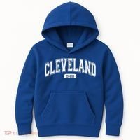 Cleveland Ohio Area Code 216 Front And Back Kids Hoodie thumb 0