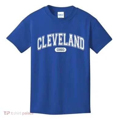 Cleveland Ohio Area Code 216 Front And Back Kids T-Shirt