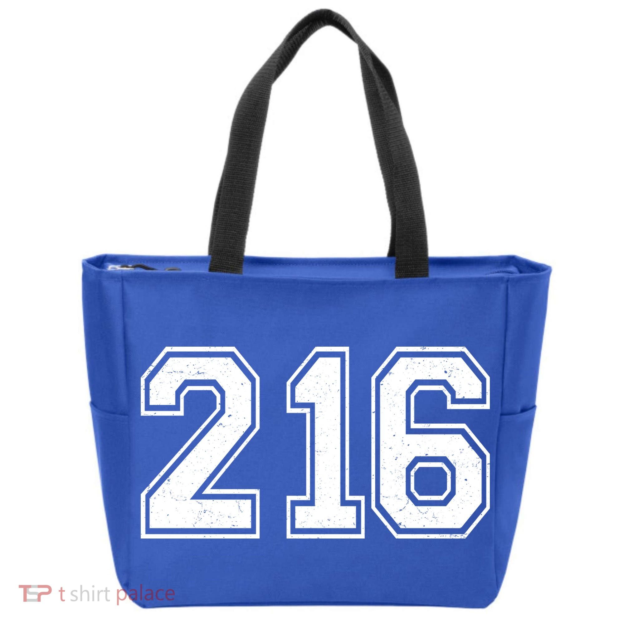 Cleveland Ohio Area Code 216 Front And Back Tote Bag