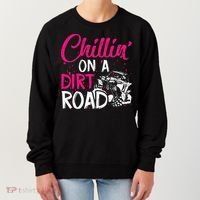 Chillin On A Dirt Road Side By Side Utv Women's Sweatshirt thumb 0
