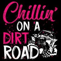 Chillin On A Dirt Road Side By Side Utv Doggie Tank thumb 4